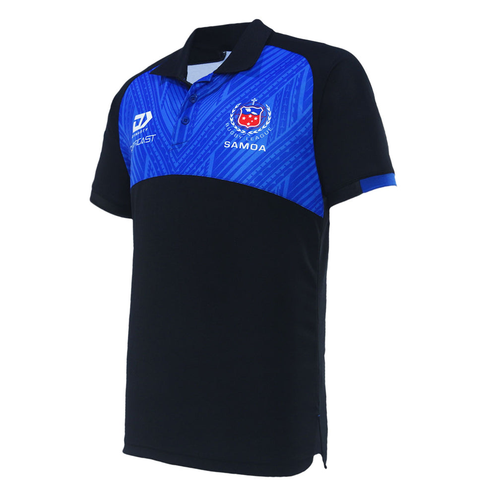 2023 Toa Samoa Rugby League Mens Media Polo-LEFT