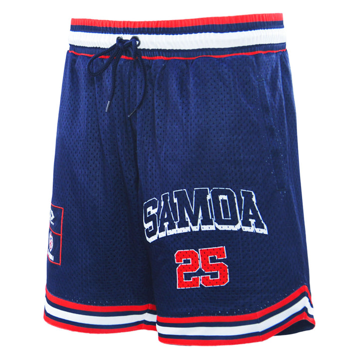 2025 Toa Samoa Mens Basketball Shorts - Navy