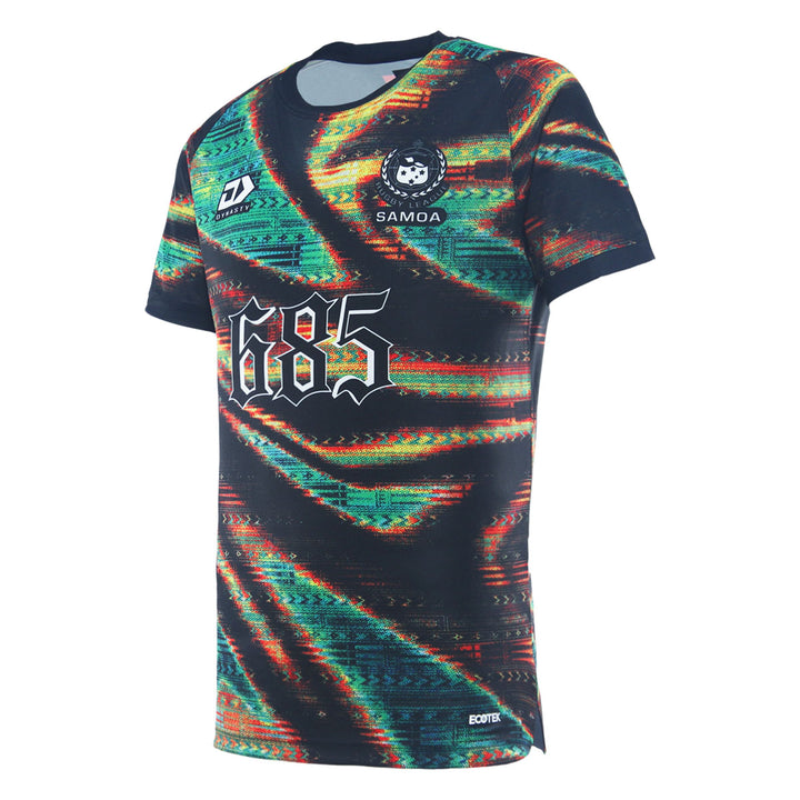 2025 Toa Samoa Mens Captains Run Tee - Black