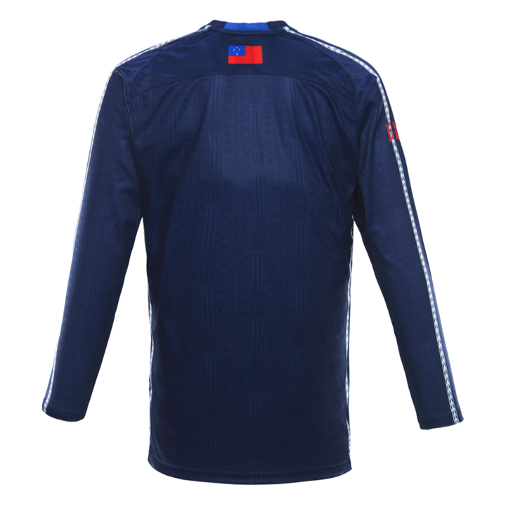 2025 Toa Samoa Mens Long sleeve Training Tee - Navy
