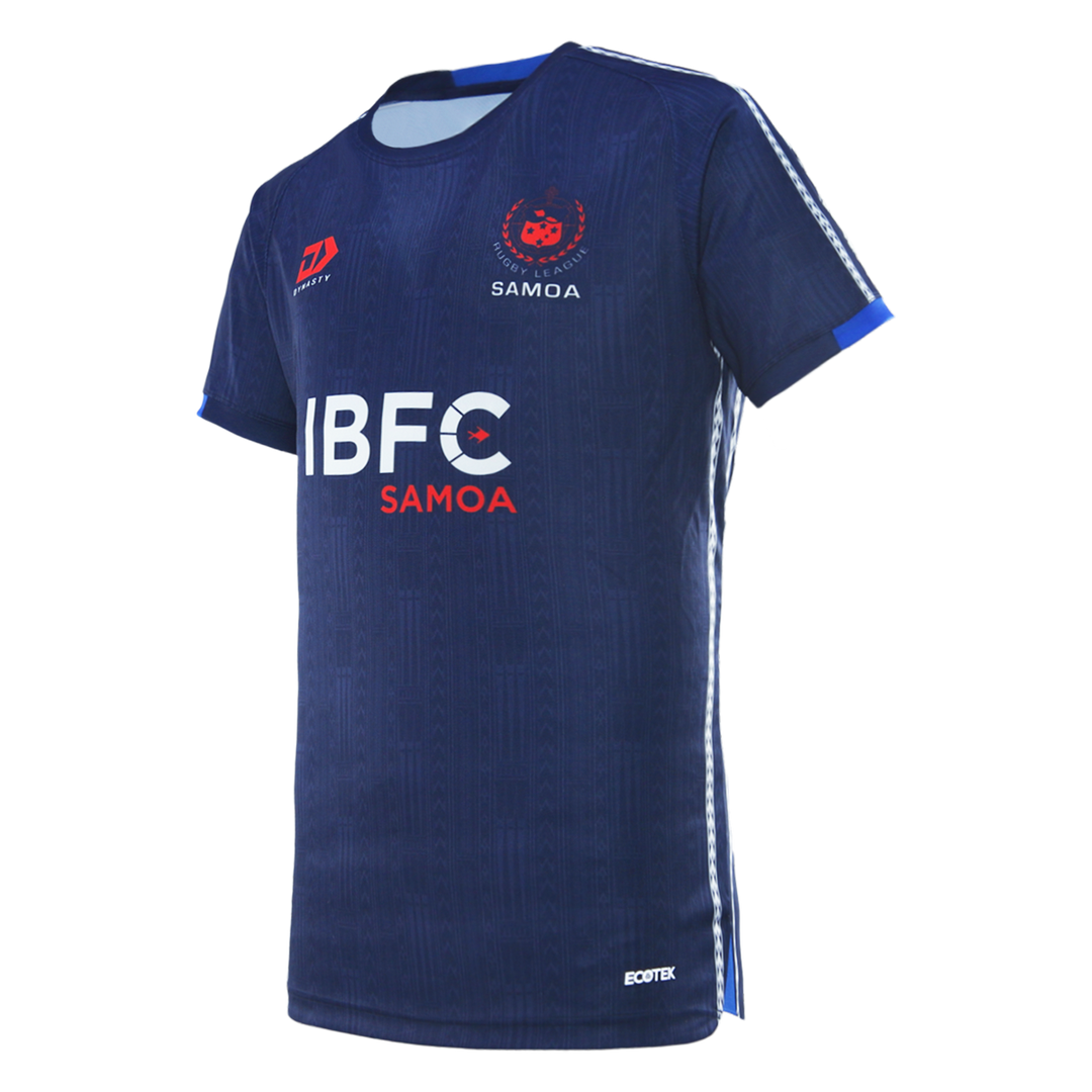 2025 Toa Samoa Mens Training Tee - Navy