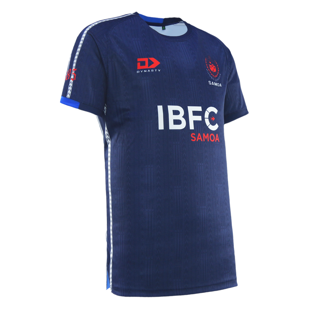 2025 Toa Samoa Mens Training Tee - Navy
