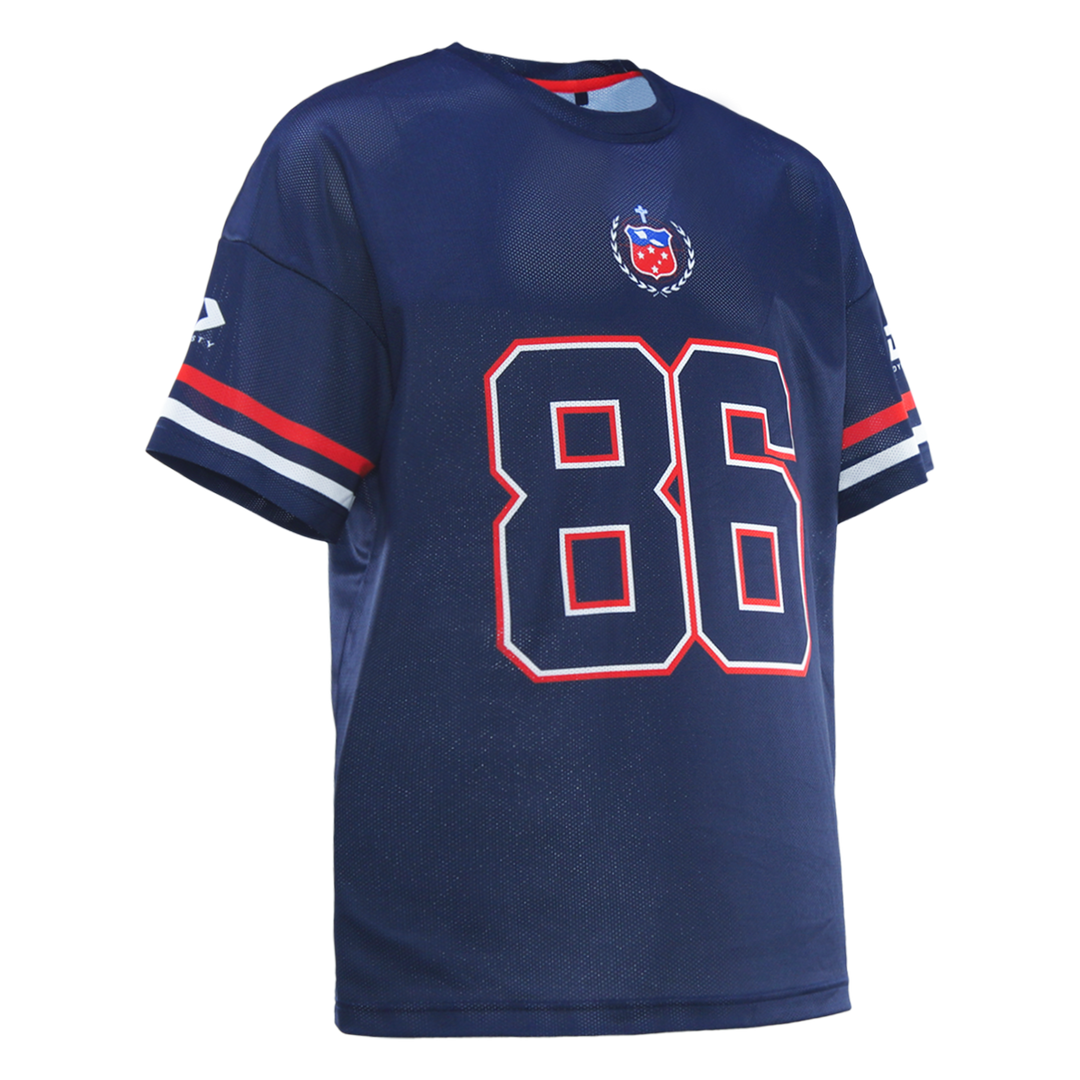2025 Toa Samoa Mens Oversized Tee - Navy