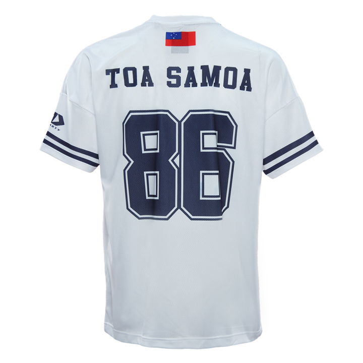 2025 Toa Samoa Mens Oversized Tee - White