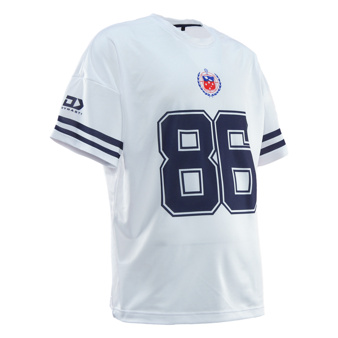 2025 Toa Samoa Mens Oversized Tee - White