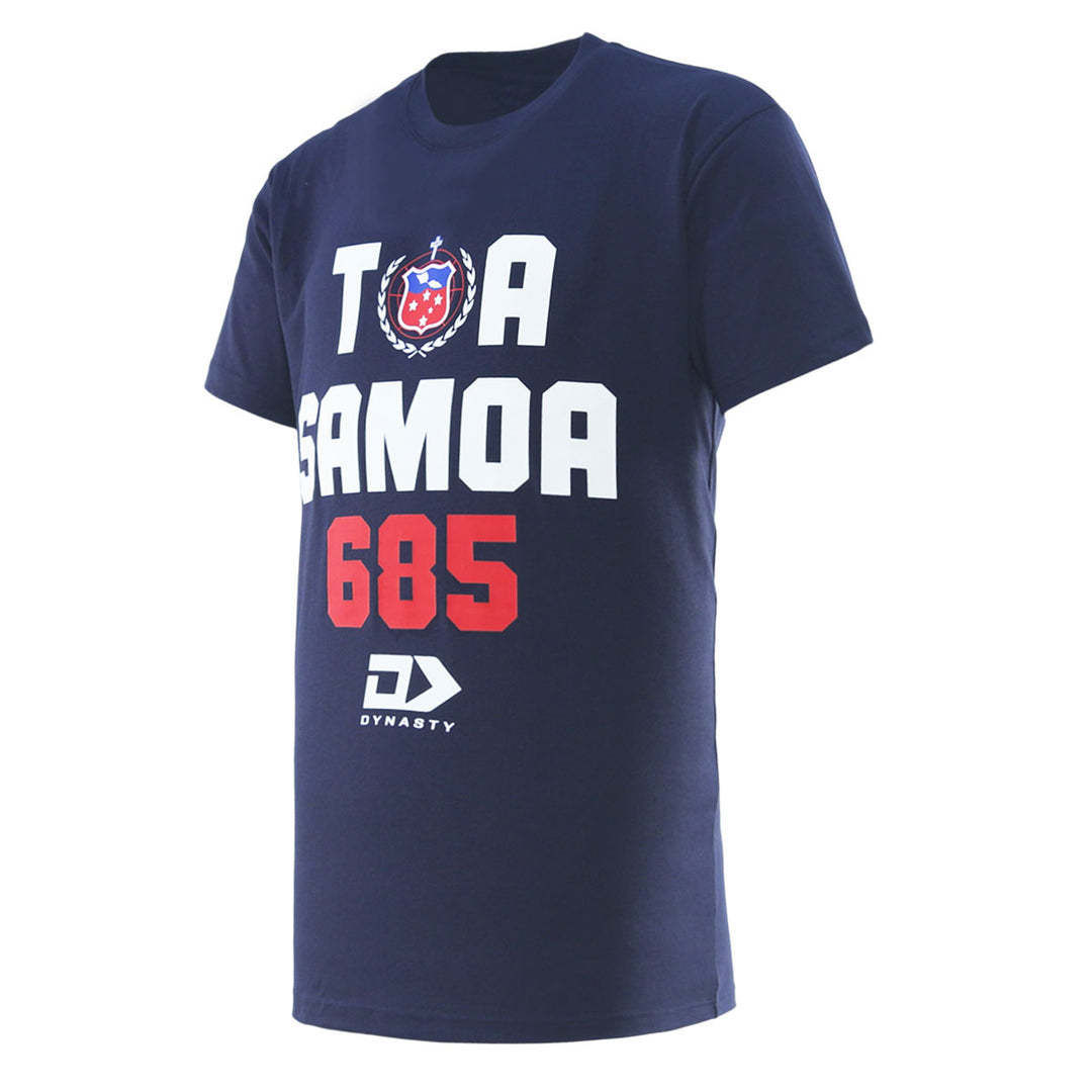 2025 Toa Samoa Mens Graphic Tee - Navy