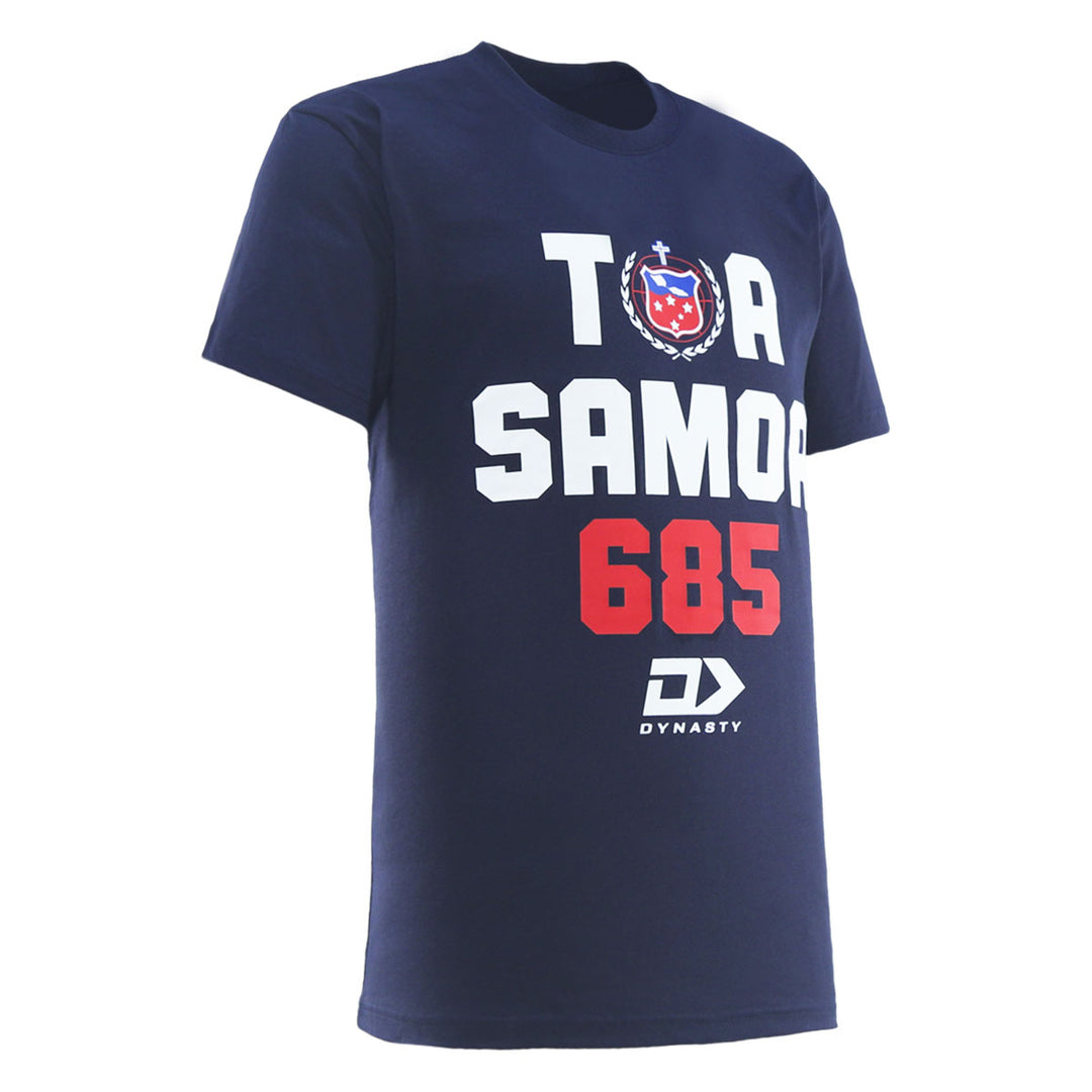2025 Toa Samoa Mens Graphic Tee - Navy