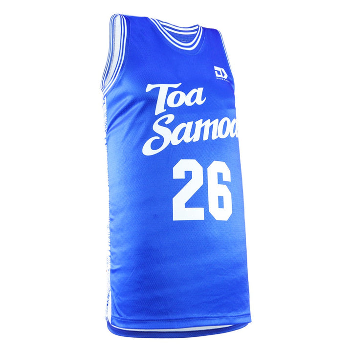 Toa Samoa Adults Basketball Singlet