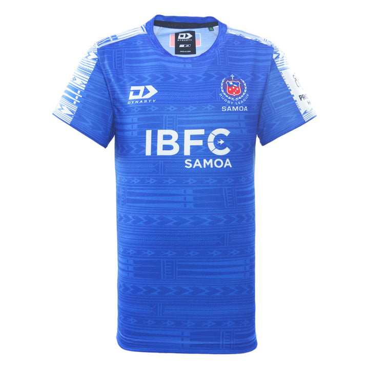 Toa Samoa Adults Training Tee - Blue