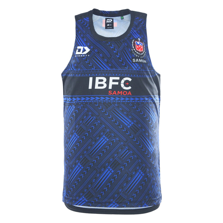 Toa Samoa Adults Training Singlet - Black