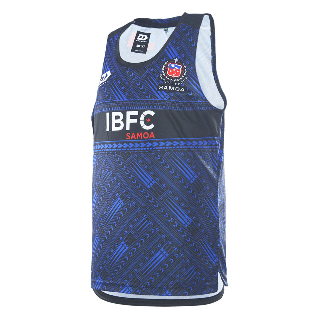 Toa Samoa Adults Training Singlet - Black