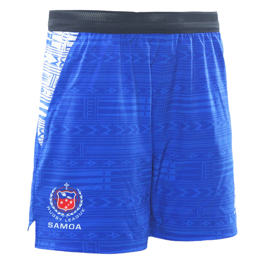 Toa Samoa Adults Gym Short - Blue