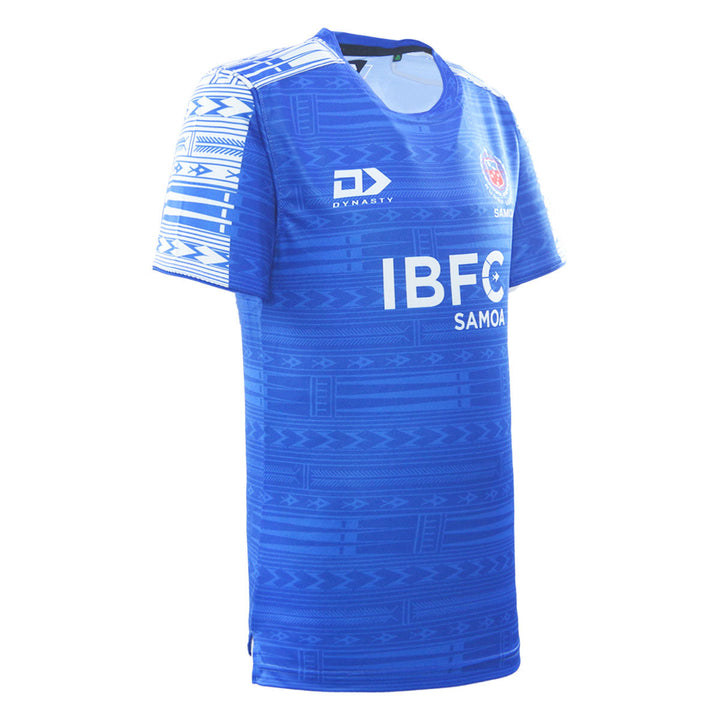 Toa Samoa Adults Training Tee - Blue