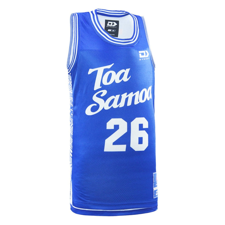 Toa Samoa Juniors Basketball Singlet