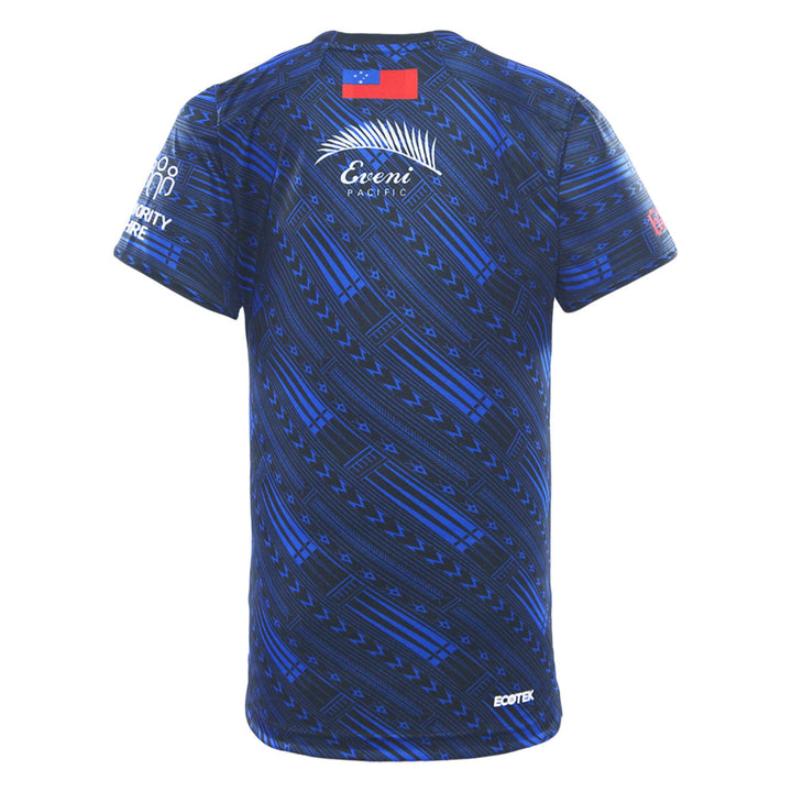 Toa Samoa Juniors Training Tee - Black