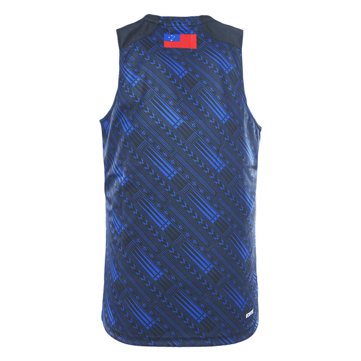 Toa Samoa Adults Training Singlet - Black