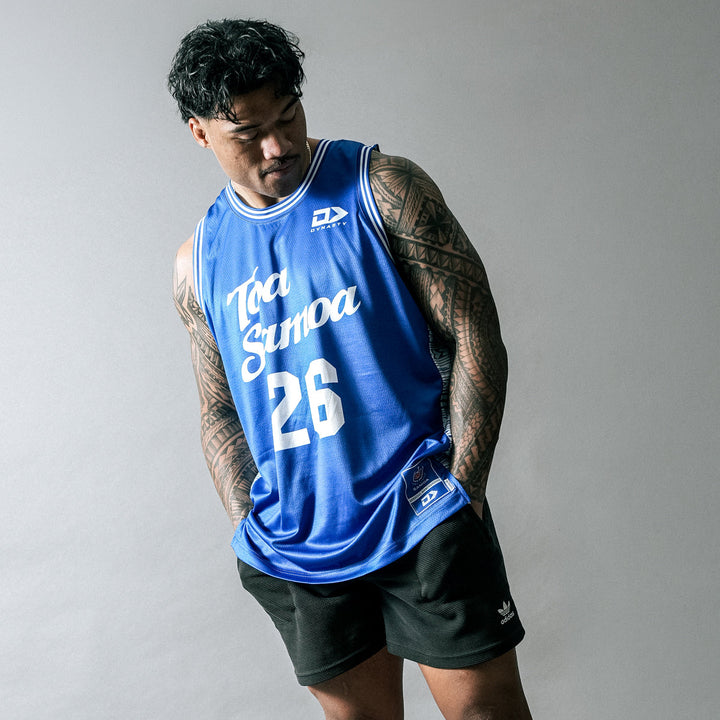 Toa Samoa Adults Basketball Singlet