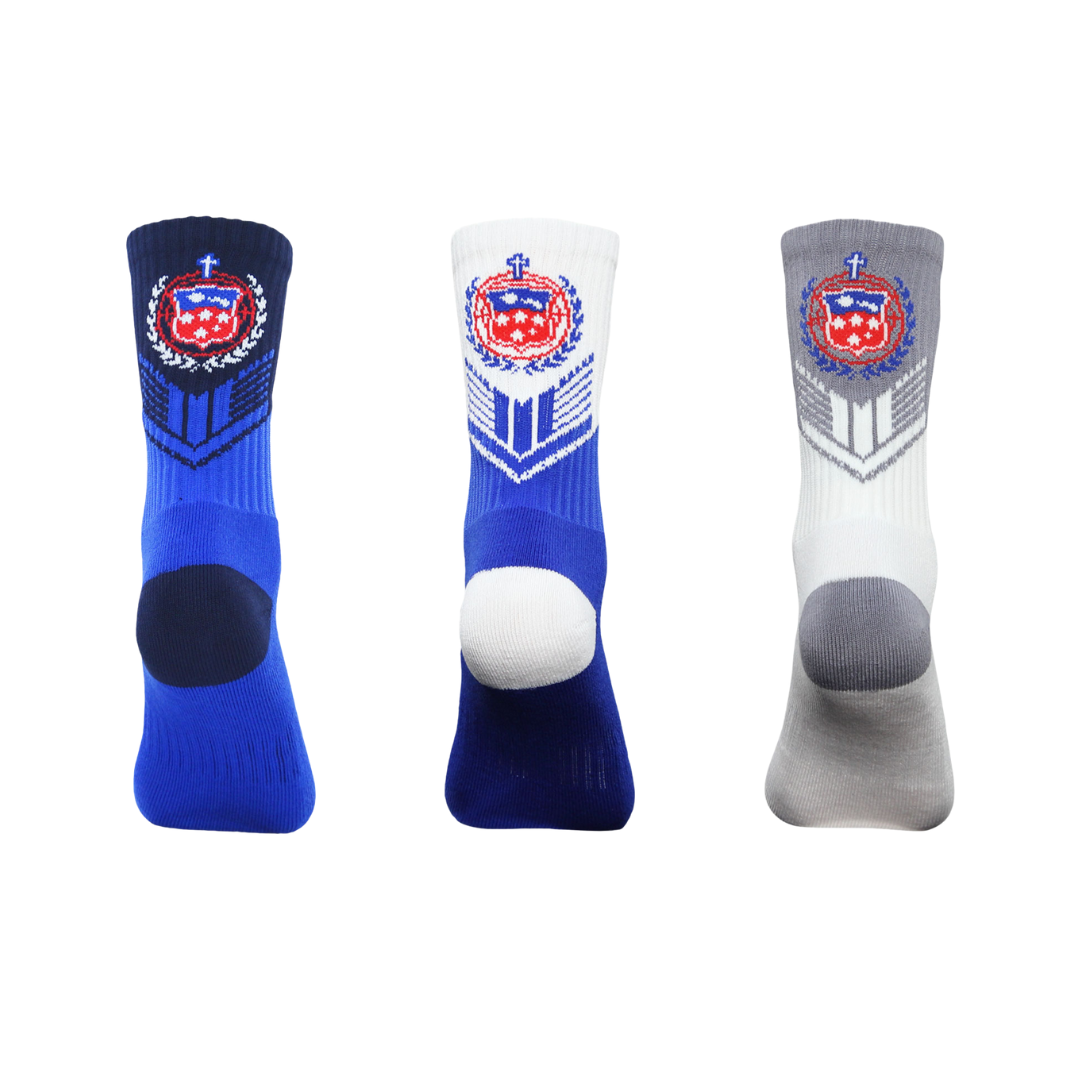 2025 Toa Samoa 3 Pack Crew Sock - Assorted