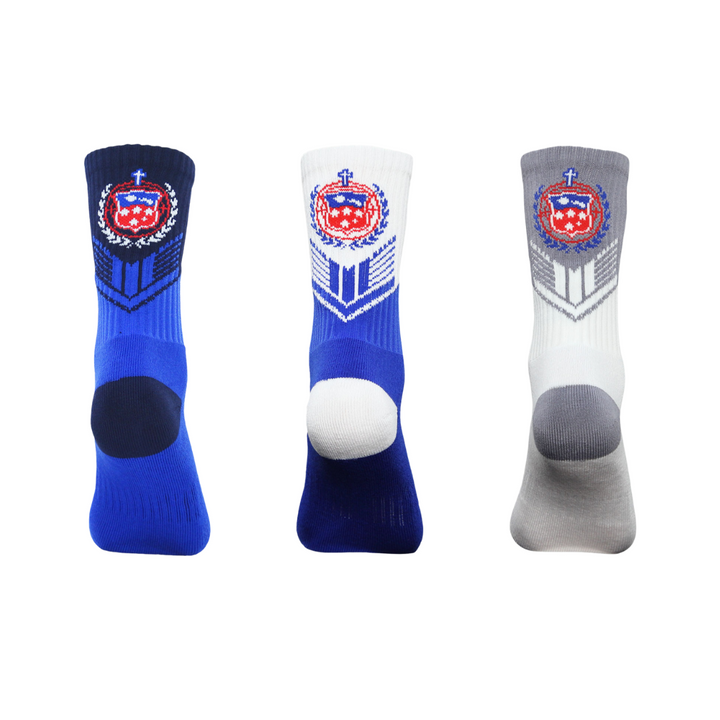 2025 Toa Samoa 3 Pack Crew Sock - Assorted