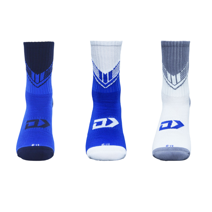 2025 Toa Samoa 3 Pack Crew Sock - Assorted