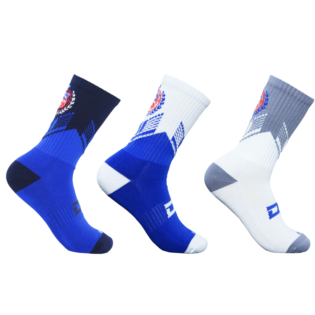 2025 Toa Samoa 3 Pack Crew Sock - Assorted