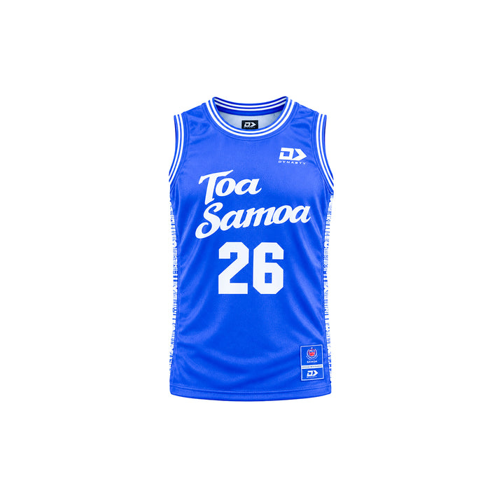 Toa Samoa Juniors Basketball Singlet