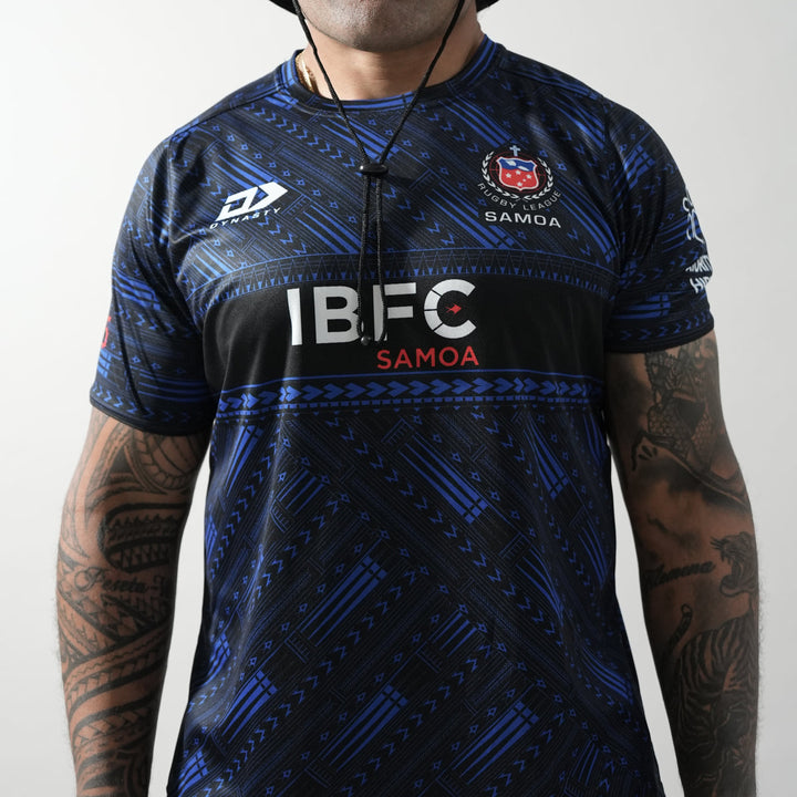 Toa Samoa Adults Training Tee - Black